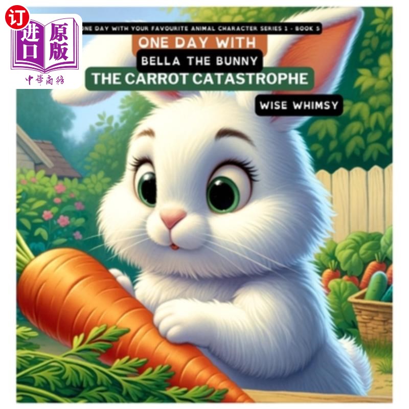 海外直订One Day with Bella the Bunny: The Carrot Catastrophe 兔子贝拉的一天:胡萝卜灾难