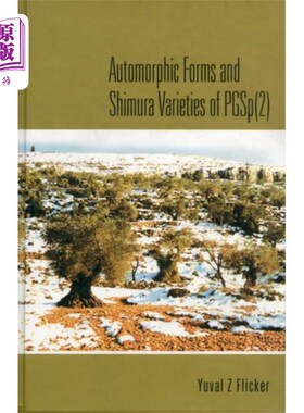 海外直订Automorphic Forms And Shimura Varieties Of Pgsp(... Pgsp的自同构形态及志村变种(2)