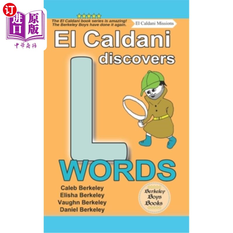 海外直订El Caldani Discovers L Words (Berkeley Boys Books - El Caldani Missions) El Caldani发现L单词(伯克利男孩书籍