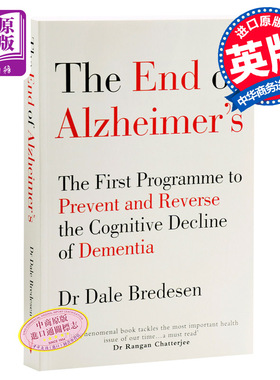 现货 终结老年痴呆症：预防和逆转认知衰退 英文原版  医学研究 End of Alzheimers Dale Bredesen 戴尔布雷德森 阿尔兹海默症