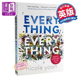 英文原版 英文小说 青春爱情小说 中商原版 正能量爱情故事 Yoon 一切 Nicola Everything