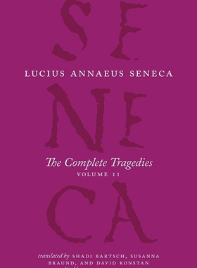现货 【中商原版】塞内加悲剧全集 第2卷 英文原版 The Complete Tragedies Volume 2 英文文学  Lucius Annaeus Seneca