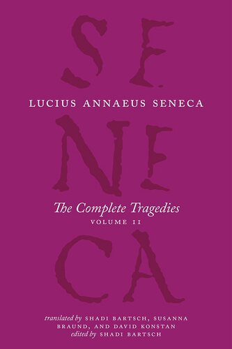 现货 【中商原版】塞内加悲剧全集 第2卷 英文原版 The Complete Tragedies Volume 2 英文文学  Lucius Annaeus Seneca