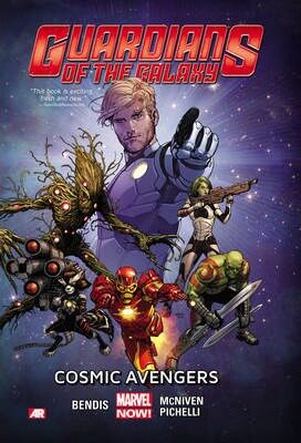 现货 【中商原版】银河护卫队1 英文原版 Guardians of the Galaxy Volume 1: Cosmic Avengers (Marvel Now)