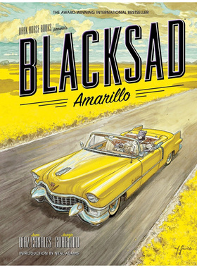 漫画 黑猫侦探：得克萨斯州 英文原版书 Blacksad: Amarillo 法国漫画【中商原版】