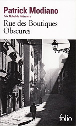 暗店街（法文版） 法文原版 Rue des Boutiques Obscures 莫迪亚诺作品 诺贝尔文学奖