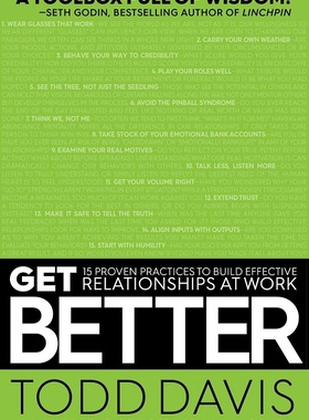 现货 【中商原版】变得更好 英文原版 Get Better Todd Davis Simon & Schuster 自我提升 创作力