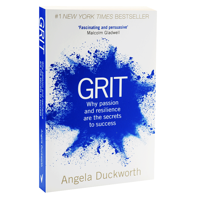 坚毅 英文原版 英文版 Grit 自我提升与创造力 Angela Duckworth 安杰拉达克沃思 英文原版书 英文书 自我提升 成功励志
