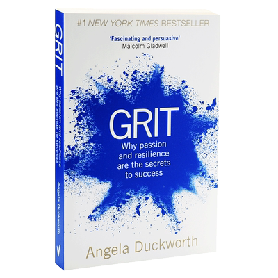 坚毅 英文原版 英文版 Grit 自我提升与创造力 Angela Duckworth 安杰拉达克沃思 英文原版书 英文书 自我提升 成功励志