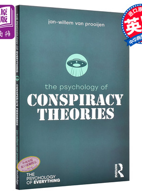 【中商原版】万物心理学系列：阴谋论心理学 英文原版The Psychology of Conspiracy Theories Jan-Willem van Prooijen Rout