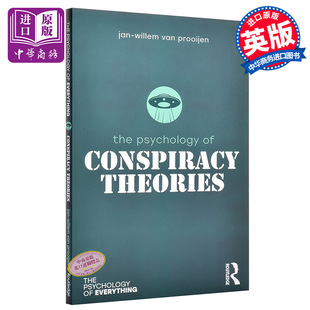 英文原版 Rout Prooijen Theories 中商原版 万物心理学系列：阴谋论心理学 Jan Psychology The van Willem Conspiracy