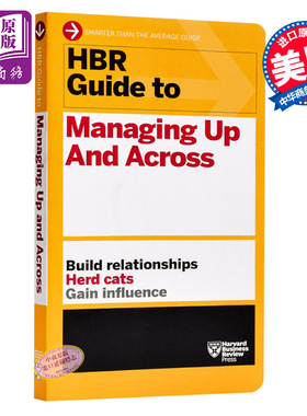 【中商原版】哈佛商业评论：管理与控制 英文原版 经济管理书 HBR Guide to Managing Up and Across