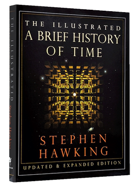 预售 时间简史插图版 英文原版书籍 Illustrated A Brief History of Time史蒂芬霍金著 科学巨作 宇宙知识自然科学科技畅销科普读