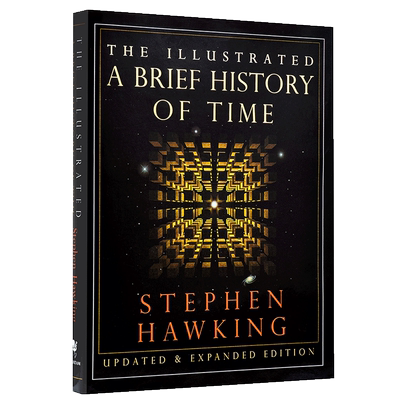 预售 时间简史插图版 英文原版书籍 Illustrated A Brief History of Time史蒂芬霍金著 科学巨作 宇宙知识自然科学科技畅销科普读