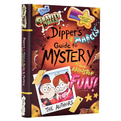 怪诞小镇 迪普与梅宝的探秘和娱乐指南 英文原版Gravity Falls Dipper's and Mabel's Guide Disney 迪士尼 可搭怪诞小镇比尔