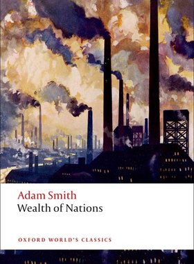 预售 【中商原版】亚当·斯密：国富论 牛津世界经典系列 英文原版 An Inquiry into the Nature and Causes of the Wealth