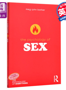 预售 【中商原版】万物心理学系列：性心理学 英文原版 The Psychology of Sex Meg John Barker Routledge