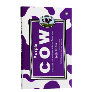 预售 【中商原版】紫牛 英文原版 经管类经典书籍 市场营销理念 Purple Cow 行销大师赛斯高汀 Seth Godin 经济管理