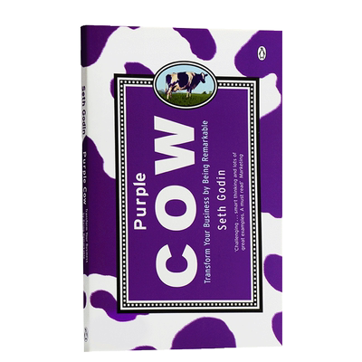 预售 【中商原版】紫牛 英文原版 经管类经典书籍 市场营销理念 Purple Cow 行销大师赛斯高汀 Seth Godin 经济管理