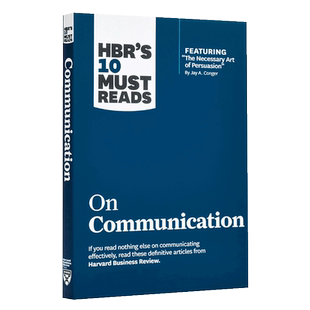 【中商原版】HBR's 10 Must Reads on Communication 哈佛商业评论 意在沟通 英文原版