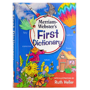 【中商原版】麦林韦氏儿童初级插图字典 英文原版 Merriam Webster's first dictionary 图画字典 儿童词典 6-12岁