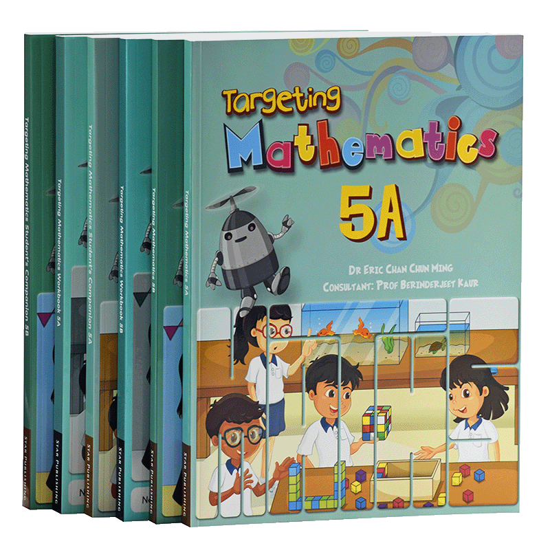 新加坡小学五年级数学教材套装