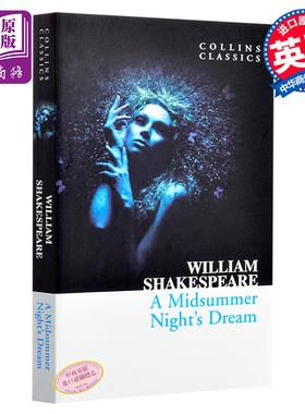 预售 柯林斯经典文学 莎士比亚 仲夏夜的梦 英文原版 A Midsummer Night’s Dream Collins Classics【中商原版】