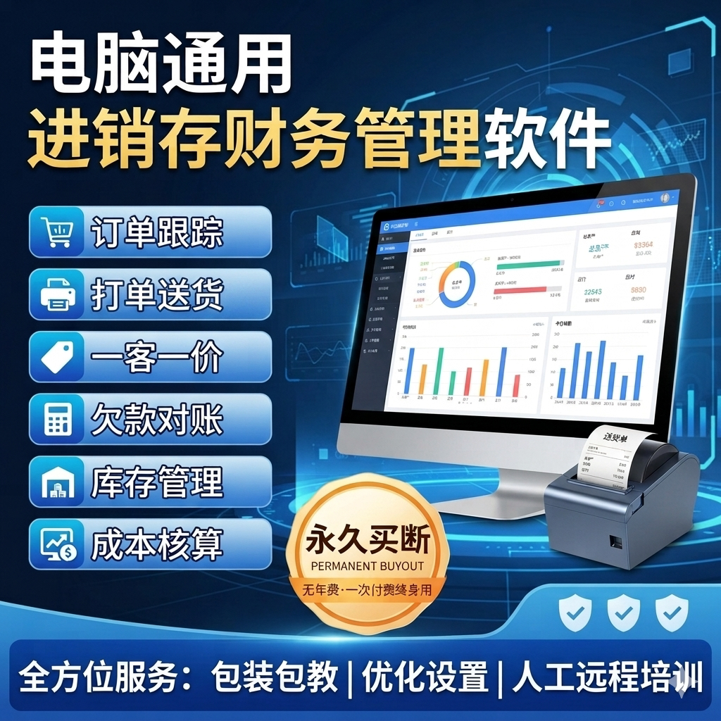 企业店铺商贸进销存财务管理系统