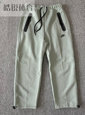 Nike TECH FLEECE耐克男子运动休闲宽松直筒抽绳长裤FB8013-330