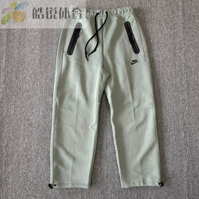 Nike TECH FLEECE耐克男子运动休闲宽松直筒抽绳长裤FB8013-330