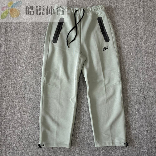 Nike TECH FLEECE耐克男子运动休闲宽松直筒抽绳长裤FB8013-330