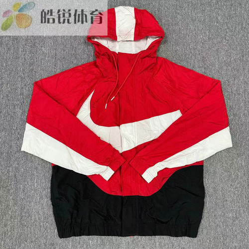 皓锐体育 耐克 Nike 男子大勾梭织运动休闲连帽外套 DD5968-657