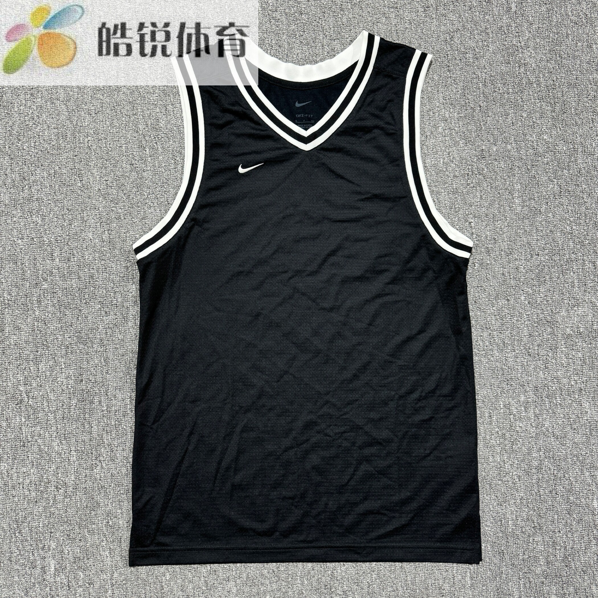 Nike Dri-Fit耐克男速干透气篮球训练运动休闲无袖背心T恤FQ3708