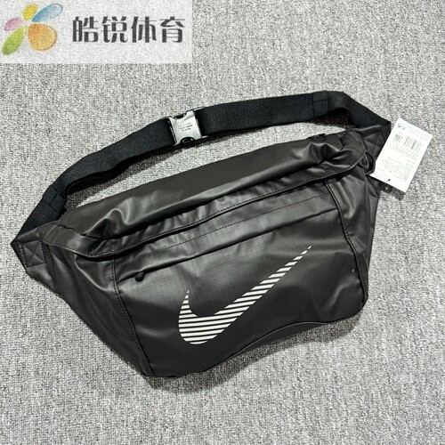 Nike耐克男女同款反光运动休闲百搭斜挎包腰包单肩包DB4697-010