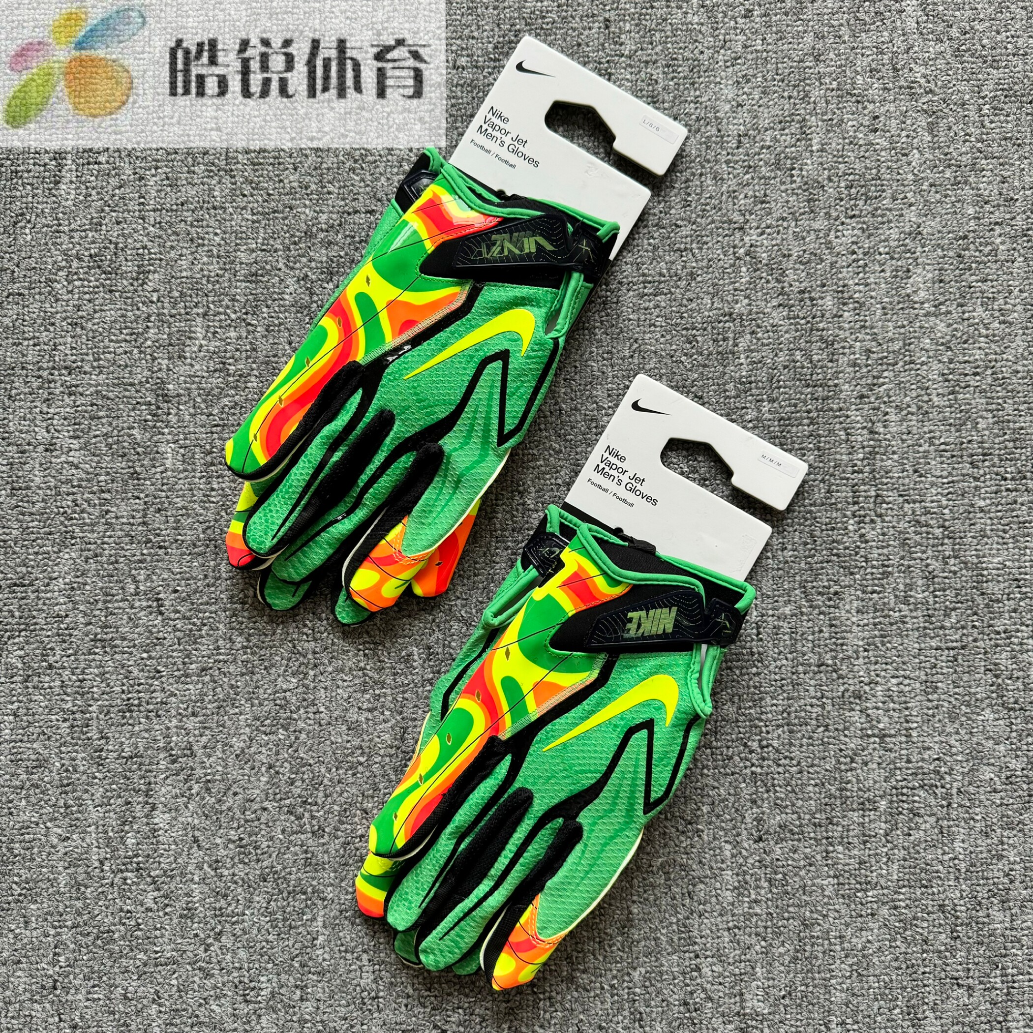 Nike Vapor Jet耐克耐磨防滑透气美式橄榄球接球手套IQ6140-909图片