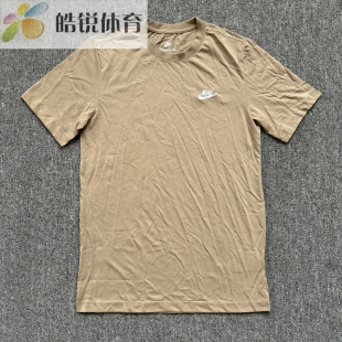 T恤AR4999 耐克刺绣标男子纯棉圆领休闲运动短袖 248 NSW Nike