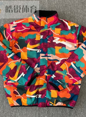 皓锐体育 耐克Nike男子运动休闲两面穿羊羔绒外套夹克 FD4057-010