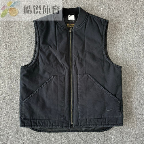 皓锐体育 耐克 Nike 男子复古运动休闲保暖棉马甲背心 FQ1862-010