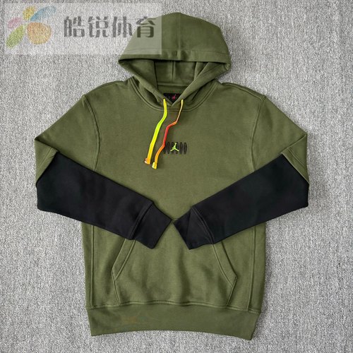 皓锐体育 耐克 Nike Jordan 男子假两件加绒运动卫衣 DV1598-325