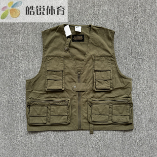 Nike Utility VEST耐克男子机能多袋工装休闲运动马甲FN3215-325