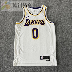 耐克 DN2081 Nike 球衣背心 102 洛杉矶湖人队威少无袖 皓锐体育