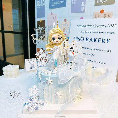 艾莎公主摆件新款雪宝38包邮