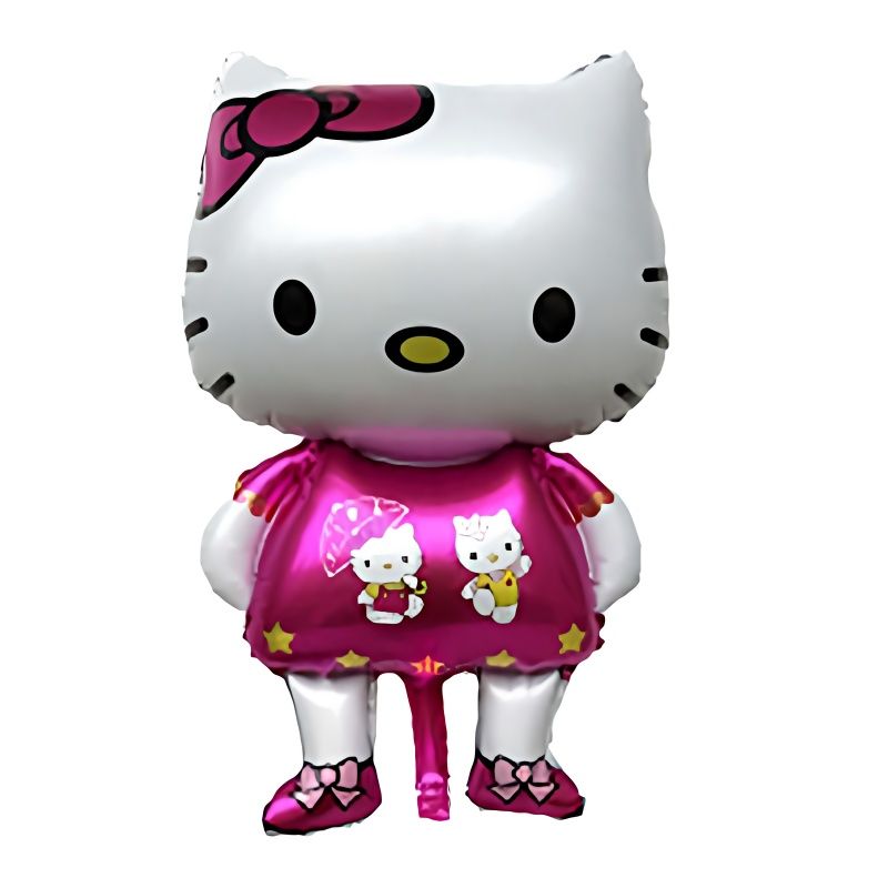 anagram新款网红卡通气球KT猫女孩生日进口铝膜气球装饰布置用品