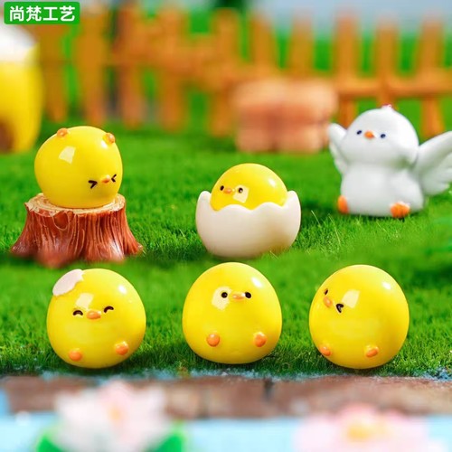 微景观创意可爱蛋壳小鸡仔萌粒