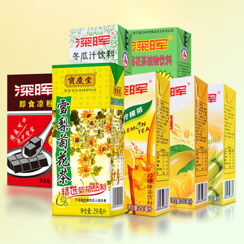 广东饮料深晖菊花茶250ml*24盒