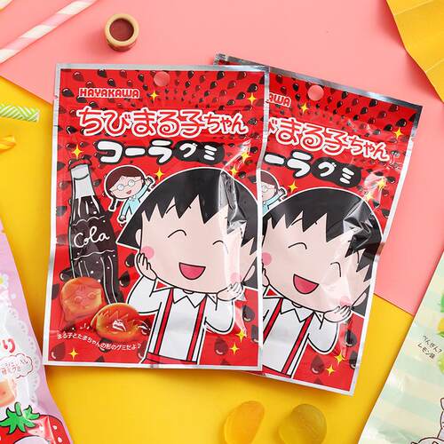 卡通日本造型可乐草莓味