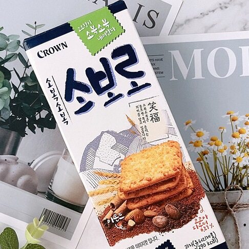 韩国克丽安笑福扁桃仁酥脆饼干