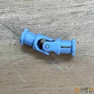 适用乐高61903国产积木科技零配散件62520c01浅灰 1×3万向节 LB2