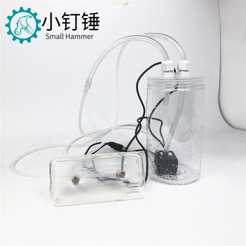 USB水冷手机适用于鸡iphone苹果散热器水箱套装华为小米12降温