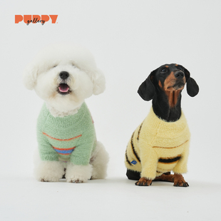 韩国puppygallery彼特毛衣宠物狗狗衣服秋季冬天保暖冬装小型犬